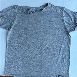 Patagonia Light Gray Men's Short Sleeve Tee